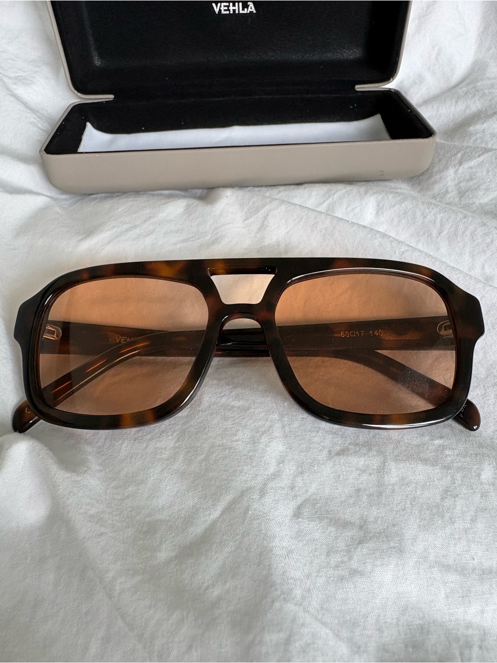 VEHLA Dixie choc tort/cinnamon women’s sunglasses